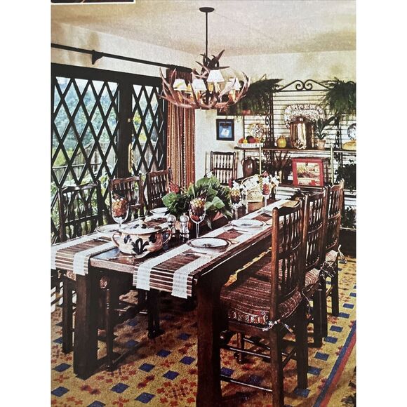 VTG House Beautiful Magazine March 1973 Individuality Pilgrim to Plastic Gardens - Picture 8 of 12